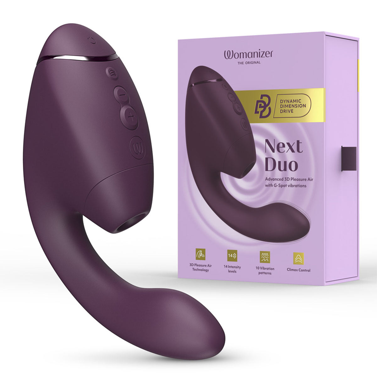 Womanizer® Suivant Duo – violet foncé