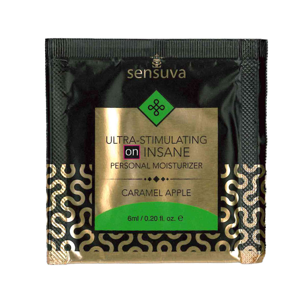 Sensuva – Ultra stimulant SUR INSANE - Pommes de caramel - Foil 6ml/0,20 fl oz.