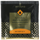 Sensuva à base d'eau naturelle – Hydratant personnel aromatisé - 6ml/0,2oz, Butter Rum