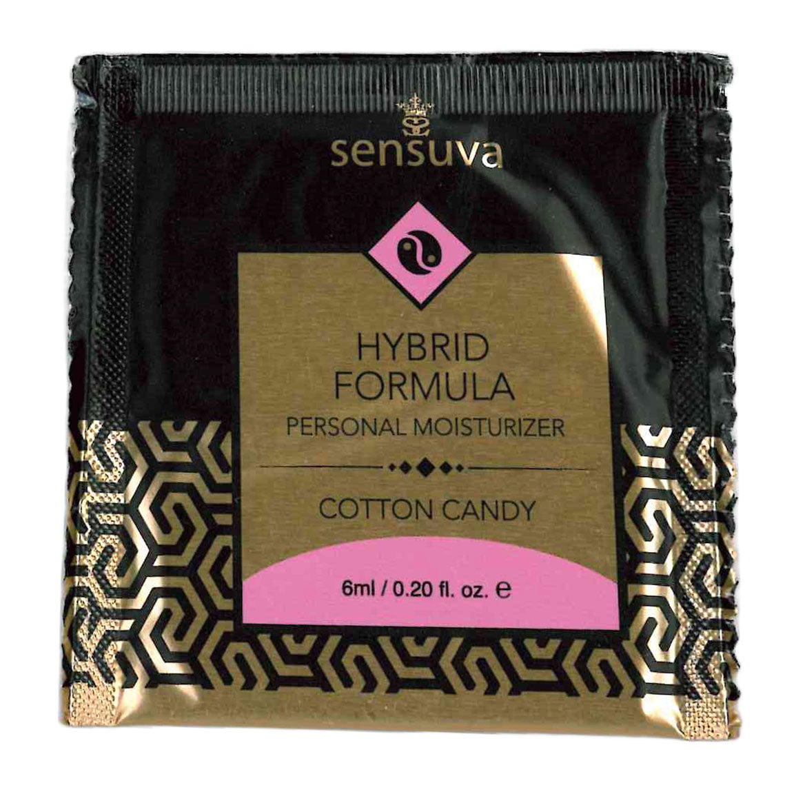 Sensuva – Formule Hybride Hydratant Personnel - Coton Candy - Foil 6ml/0,20 fl oz.