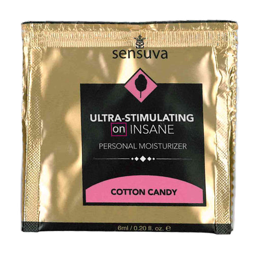 Sensuva – Ultra stimulant SUR INSANE - Cotton Candy - Foil 6ml/0,20 fl oz.