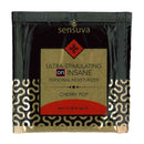 Sensuva – Ultra stimulant SUR L'INSANE - Pope de cerise - Foil 6ml/0,20 fl oz.