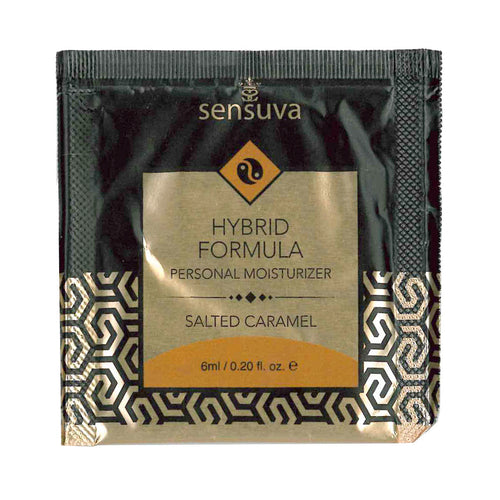 Sensuva – Formule Hybride Hydratant Personnel - Caramel Salé - Foil 6ml/0,20 fl oz.