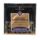 Sensuva – Formule Hybride Ultra-Thick Hybrid Hydratant Personnel – Muffin Blueberry - Foil 6ml/0,20 fl oz.