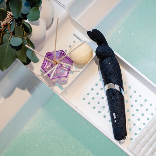 Joyeux lapin – Vibrateur de baguette - Noir