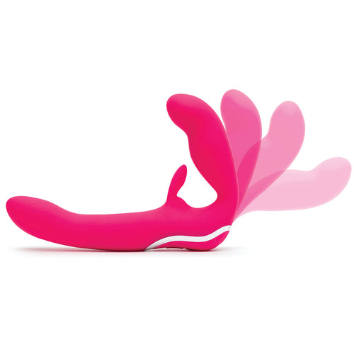 Happy Rabbit – Strap-On sans accroche - Rose