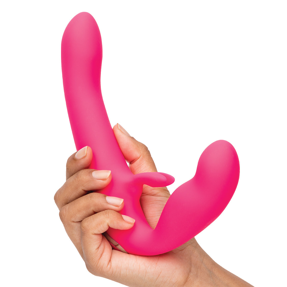 Happy Rabbit – Strap-On sans accroche - Rose