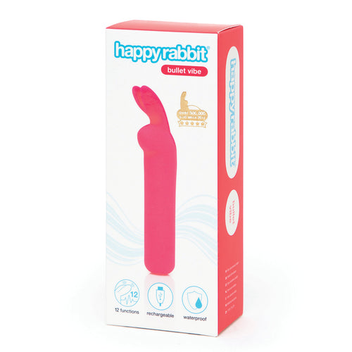Happy Rabbit – Rechargeable Vibrateur de balles de lapin – rose