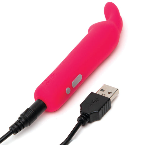 Happy Rabbit – Rechargeable Vibrateur de balles de lapin – rose