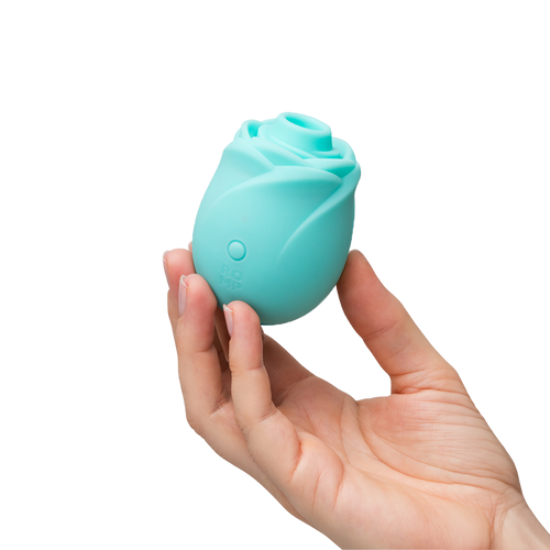 ROMP – Rose Glow – Stimulateur clitoridien – Glow-In-The-Dark Blue