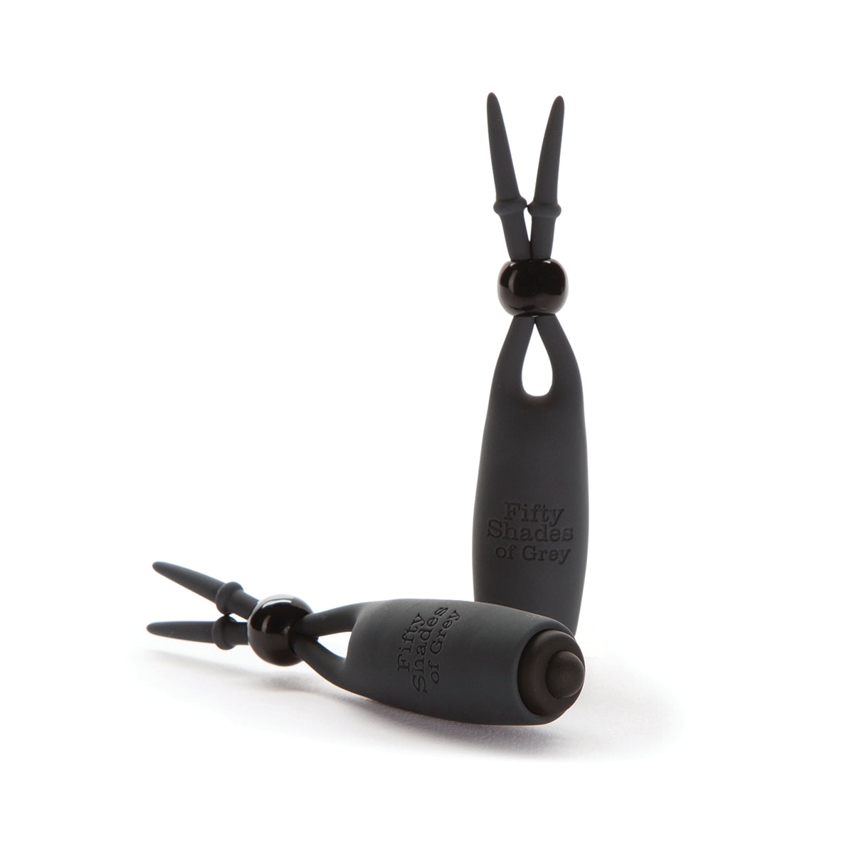 Cinquante nuances de gris – Soie douce – Stimulateurs de mamelons vibrants