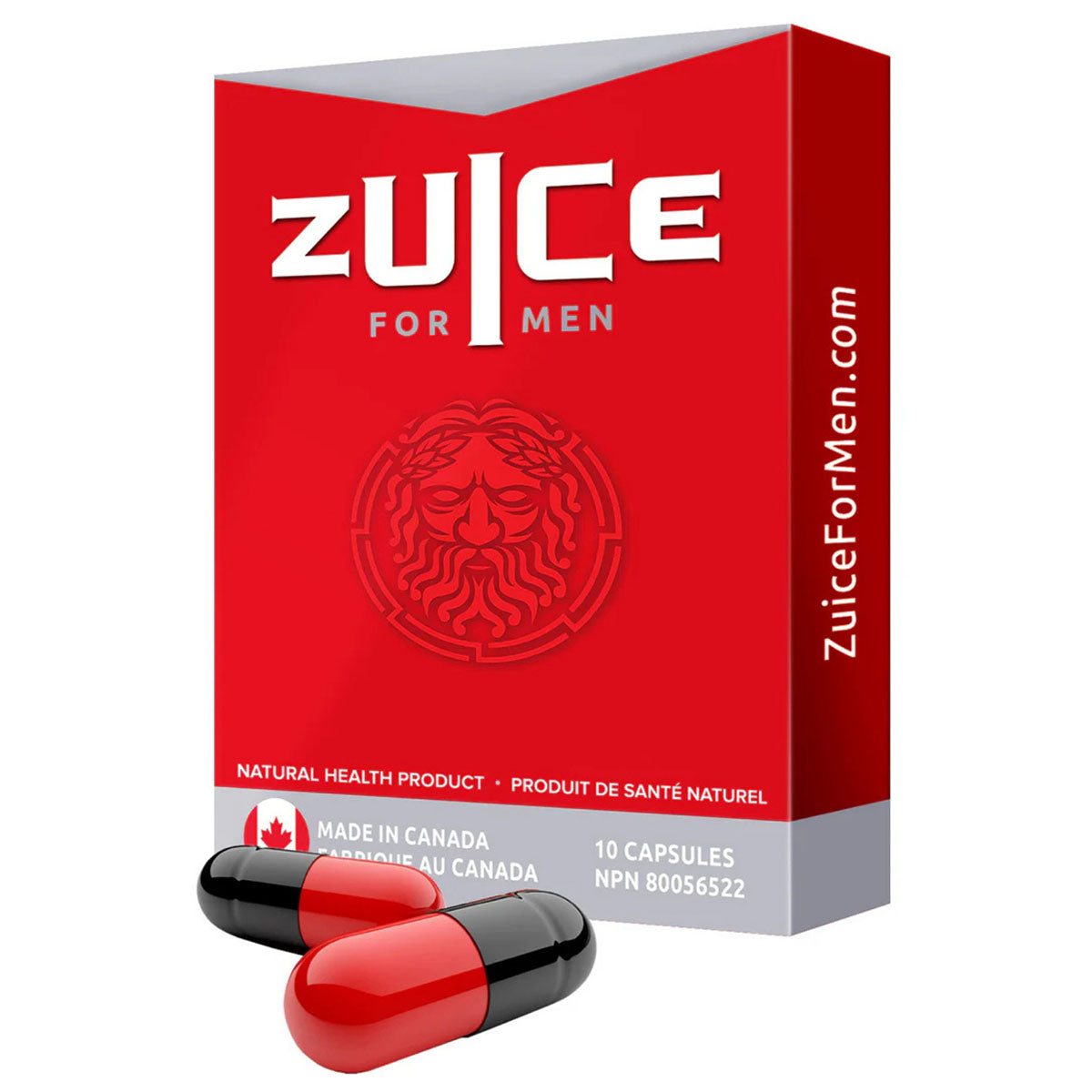 ZUICE pour hommes Male Enhancement Formule- 10 capsules