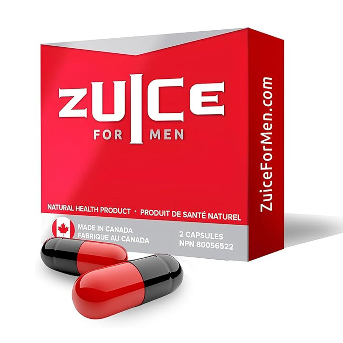 ZUICE for Men Male Enhancement Formlate - 2 gélules