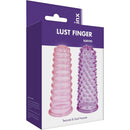 Manches de doigts de lustre Kinx - rose et violet image 2