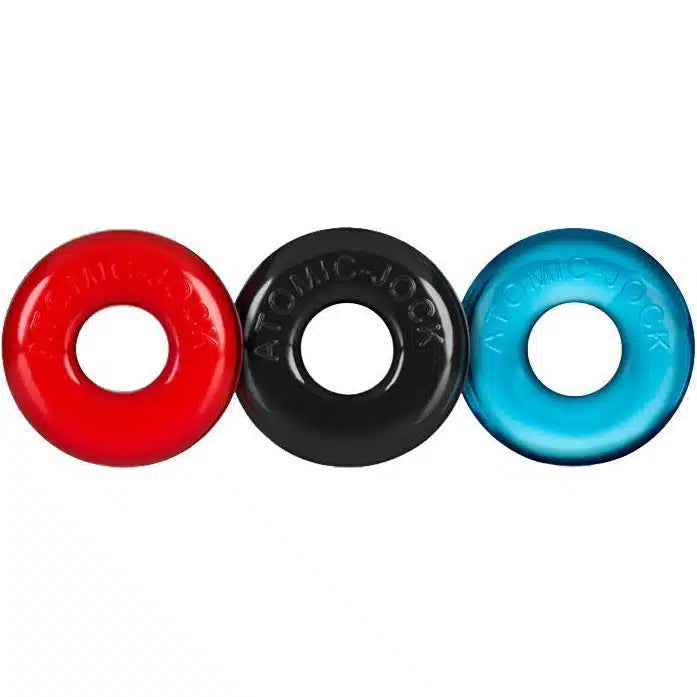 Cockring à boules d'oxygène – 3 packs image 0