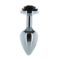 LUX active® 3.5" Rose – Black Anal Plug