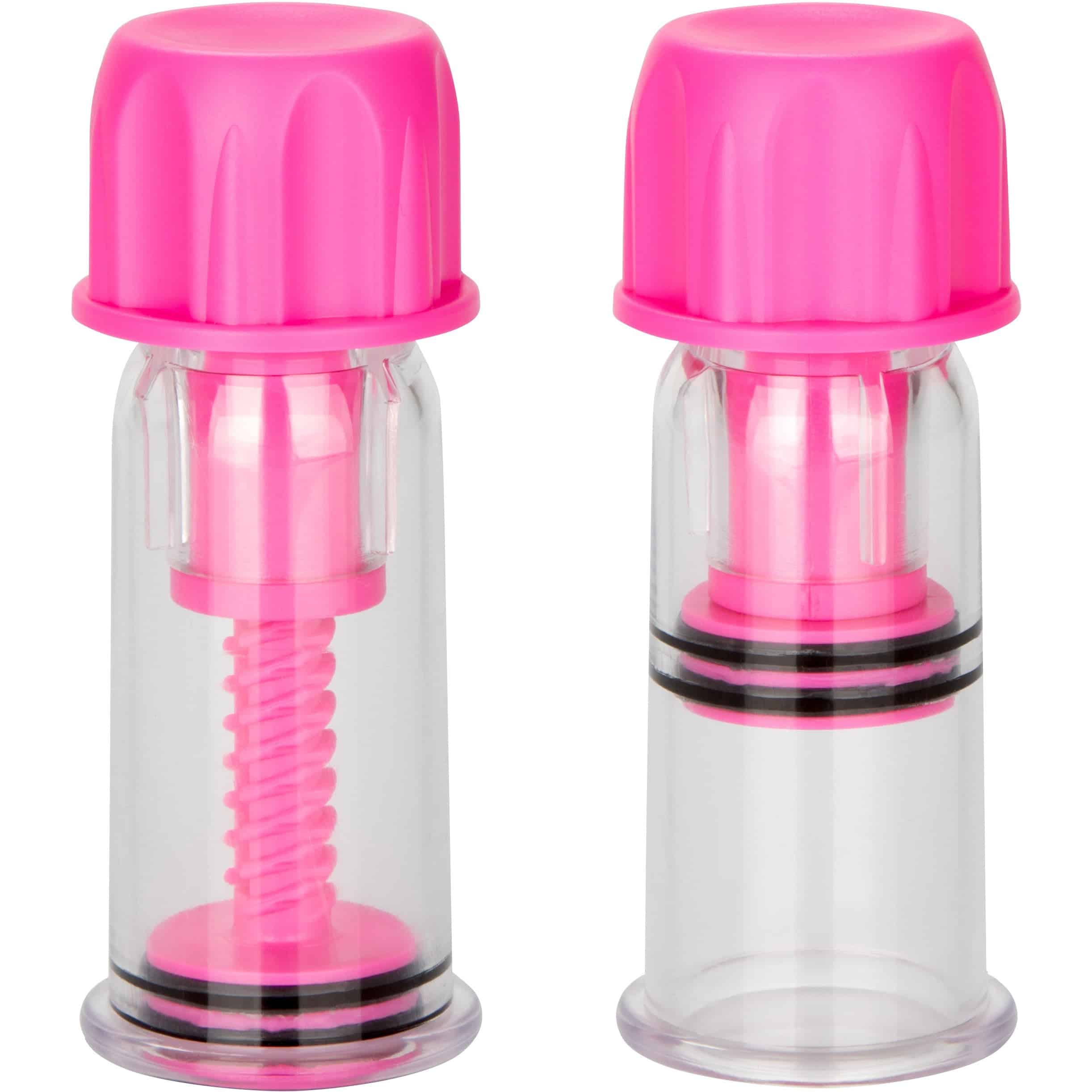 CalExotics® Mamelons jouer à l'aspirateur Twist Suckers - Rose image 0