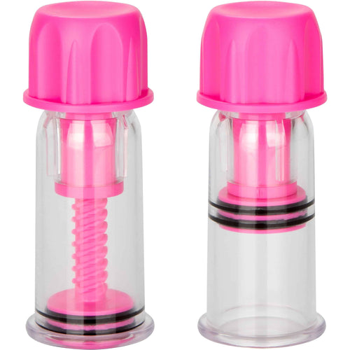 CalExotics® Mamelons jouer à l'aspirateur Twist Suckers - Rose image 0