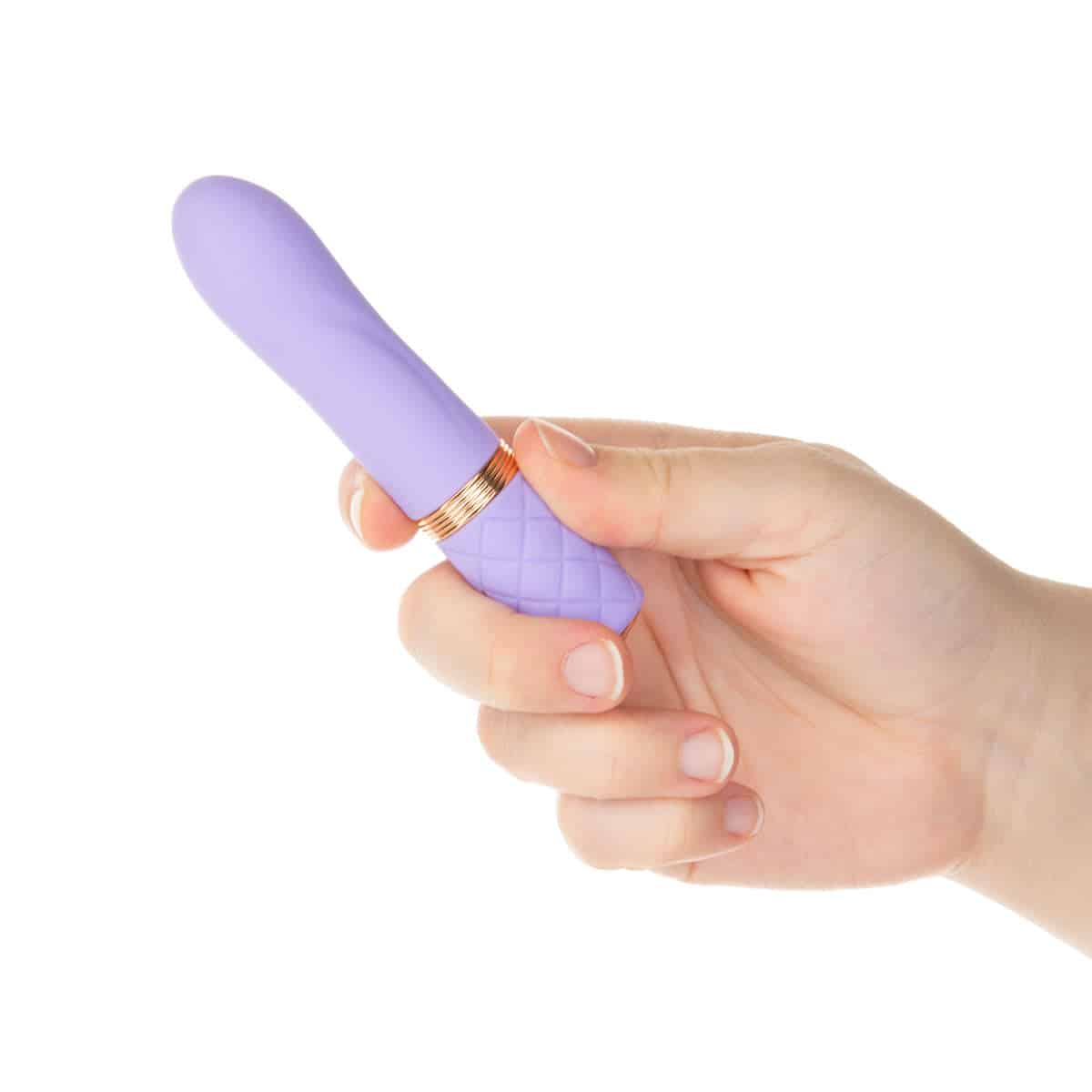 Oreiller Talk - Édition spéciale Flirty - Luxueux Mini Massager - Rechargeable - Violet image 1