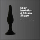 Pure Love® - Plug anal silicone - Noir image 1