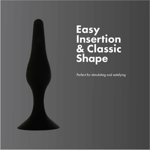 Pure Love® - Plug anal silicone - Noir image 1
