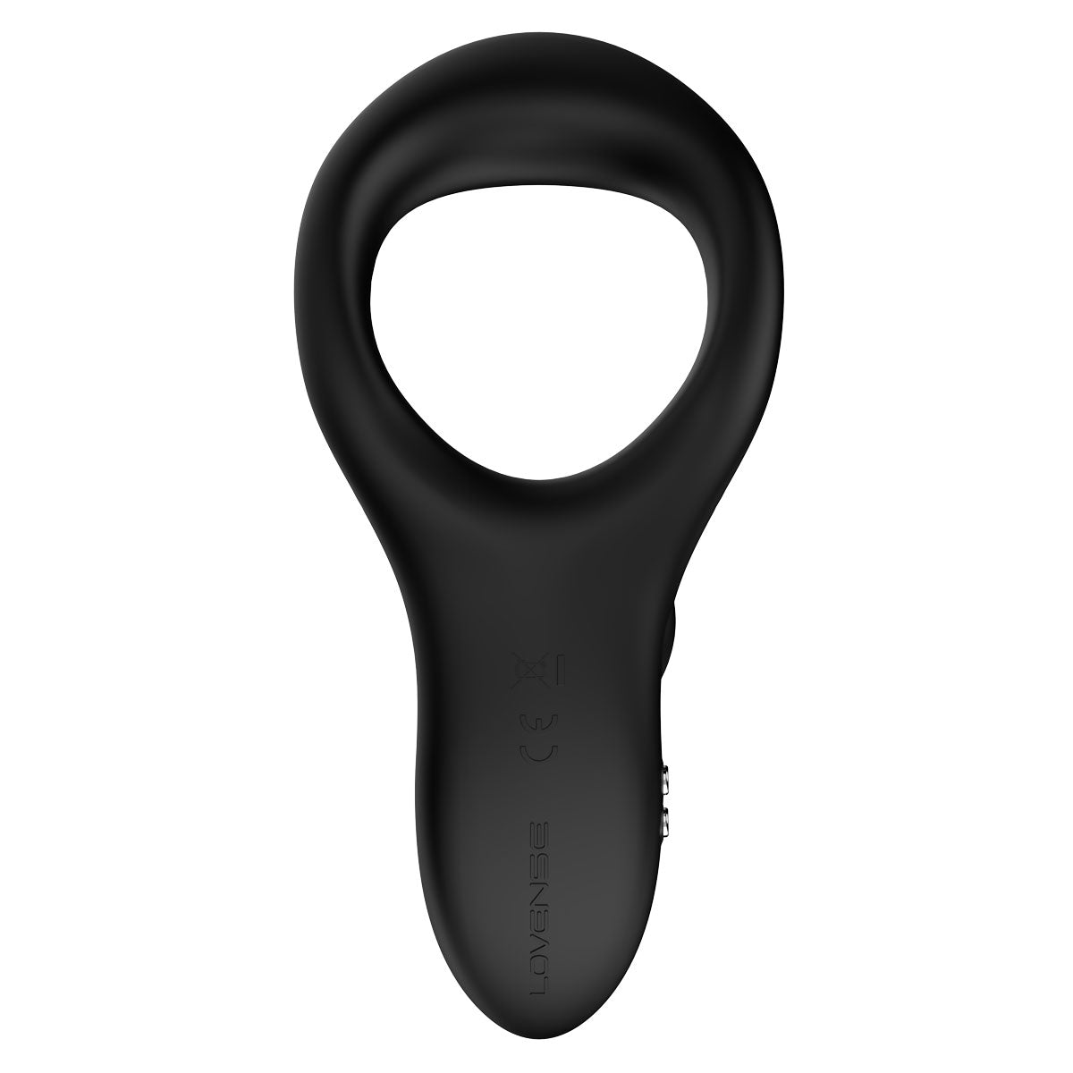 Lovense Diamo – Bluetooth télécommandé Anneau de coq – Noir image 1