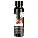 Huile de massage de chanvre comestible du corps terrestre - Cerise - 60ml/2oz image 0