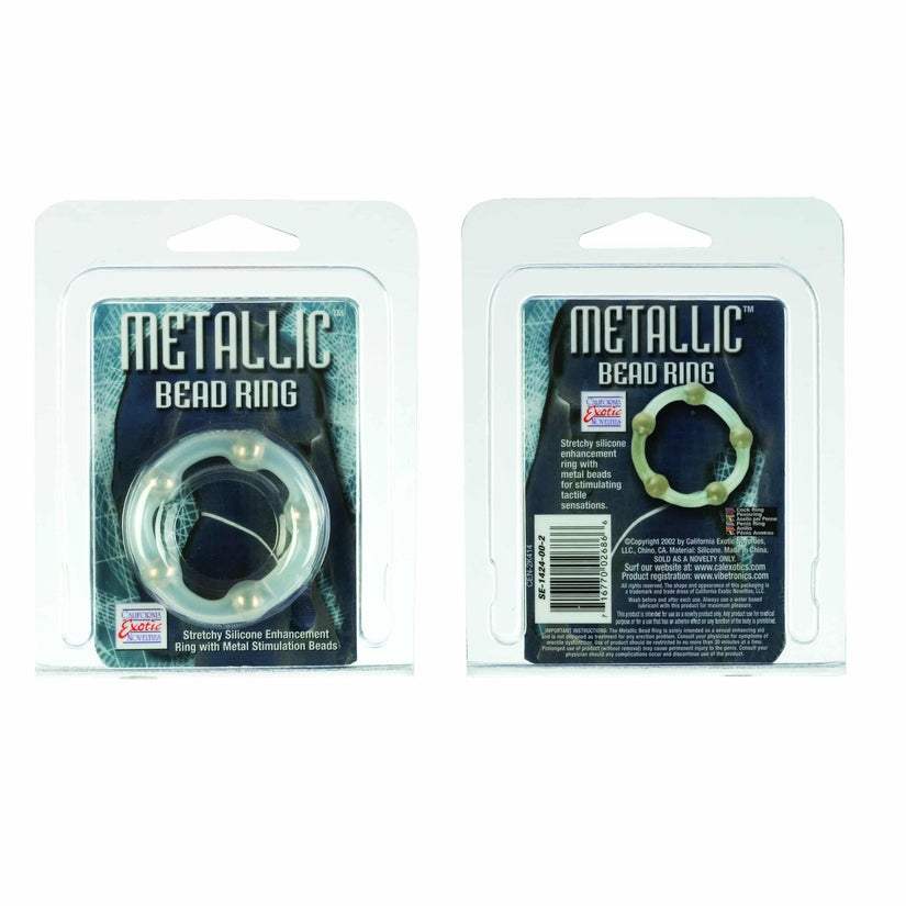 CalExotics® Metallic Beaded Ring