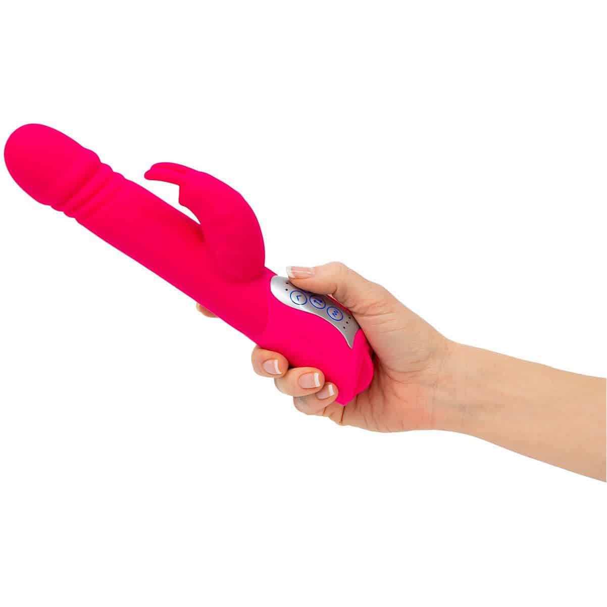 Sept Créations Thrust Me Rabbit Vibrator - Rose image 2
