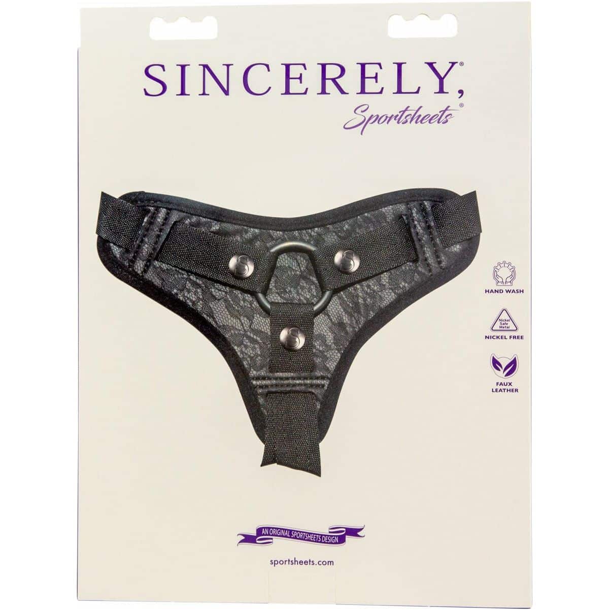 Feuilles de sport - Dentelle - Noir image 3