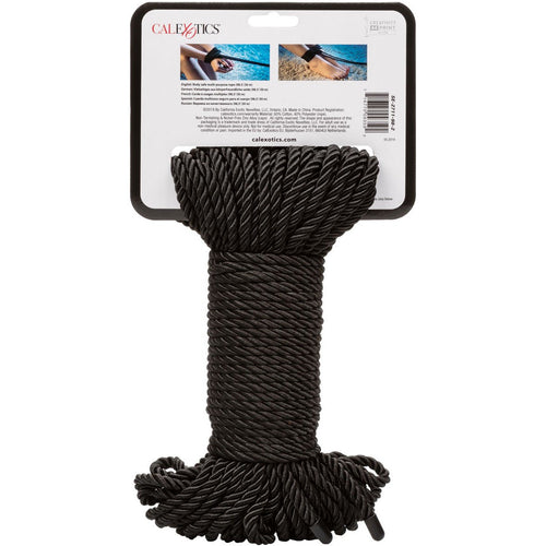 CalExotics® Scandal BDSM Corde – Noir – 30 mètres image 1