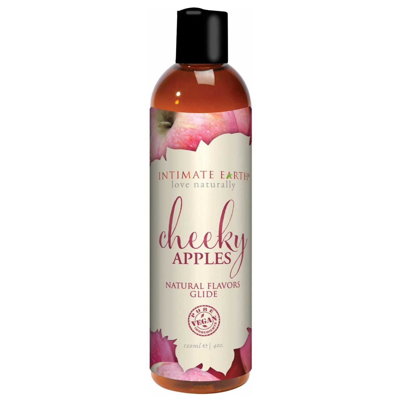 Glide de saveurs naturelles de la Terre intime - Pommes à croquer - 120ml/4oz image 0