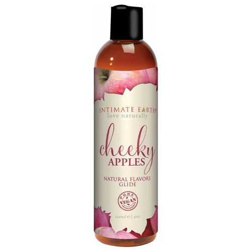Glide de saveurs naturelles de la Terre intime - Pommes à croquer - 120ml/4oz image 0
