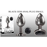 Black Gem Anal Plug Small