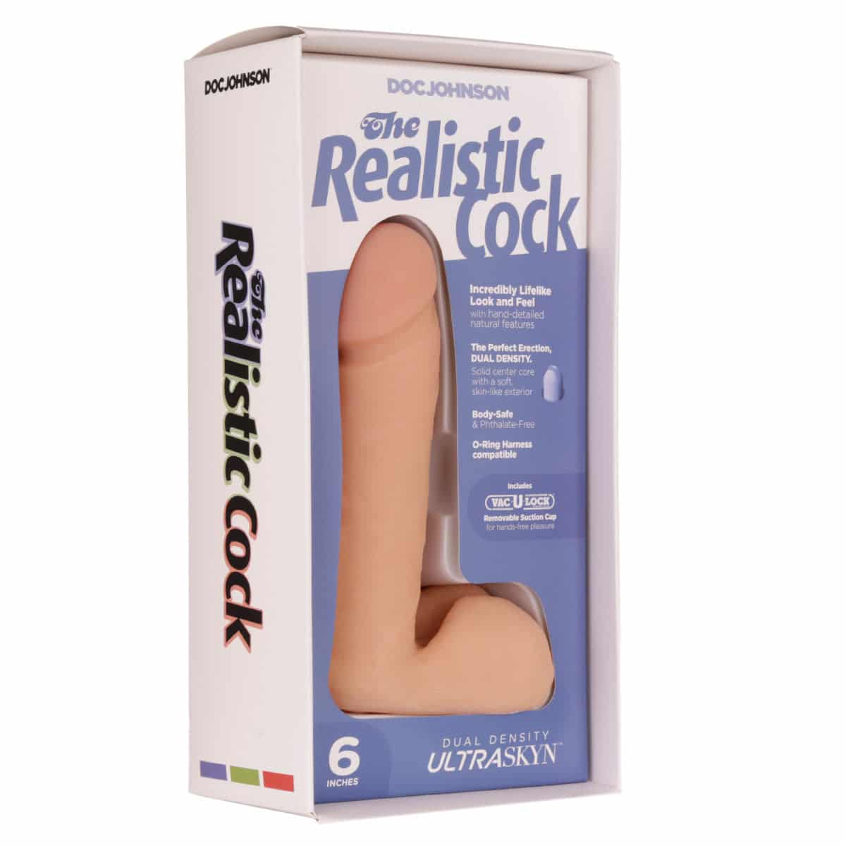 Doc Johnson The Original Realistic Cock - Flesh 6"