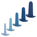 CalExotics® They-ology Ensemble d'entraînement anal portatif 5 pièces - Bleu image 0