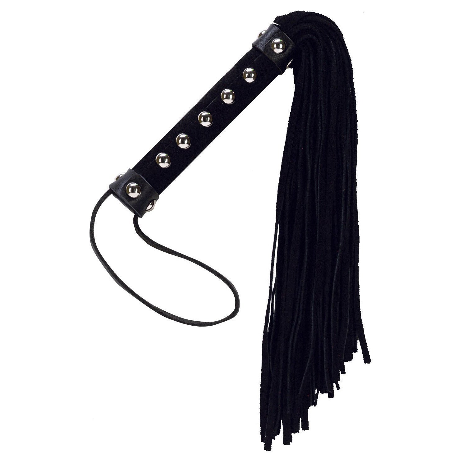 Punishment Large Whip with Studs