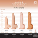Dépendance nue Dildo avec télécommande - Vanille image 5
