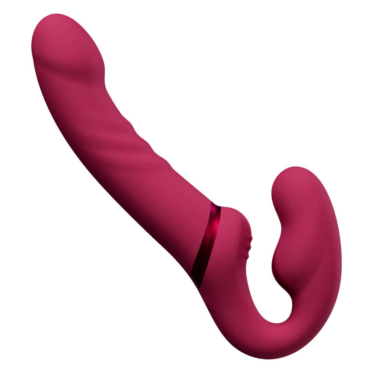Lovense Lapis Strapless Strap-On - Rose image 5