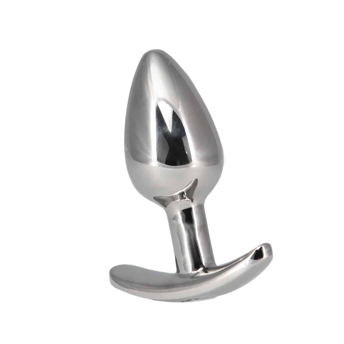 Oreiller Talk® Sneaky Plug anal en acier inoxydable luxueux image 0