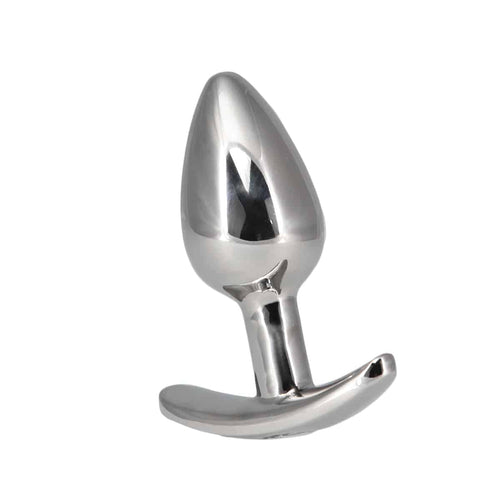 Oreiller Talk® Sneaky Plug anal en acier inoxydable luxueux image 0