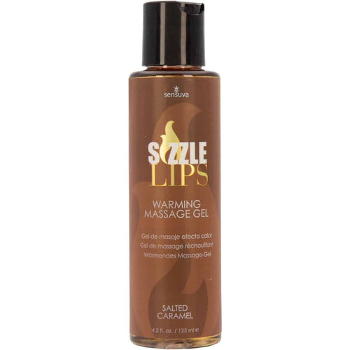 Sensuva Sizzle Lips – Gel de massage chauffant comestible – 4,2 oz image 0