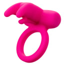 CalExotics® Triple Clit Flicker - Anneau de cock vibrant - Rose image 0