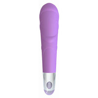 Mae B Lovely Vibes - Vibrateur texturé doux au toucher à lacets - Violet