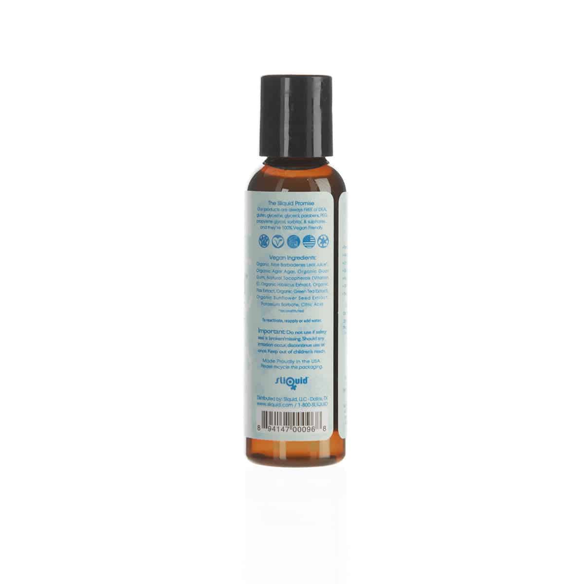 Sliquide® - Produits biologiques – Lubrifiant naturel intime – 2,0 oz / 60 ml image 1