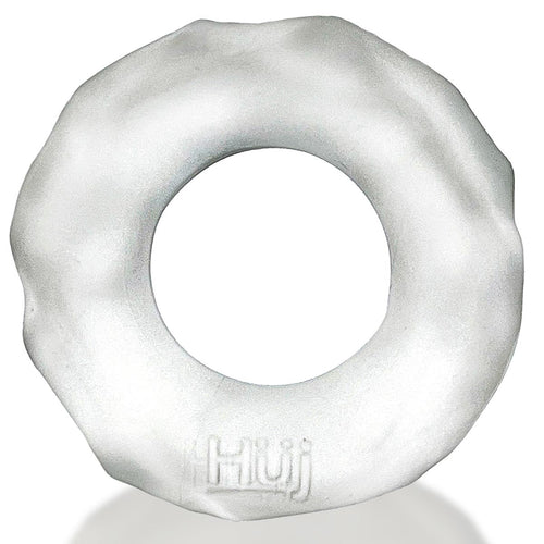Balles à Ox - Cockring tactile fractal HünkyjunkTM – Glace claire image 1