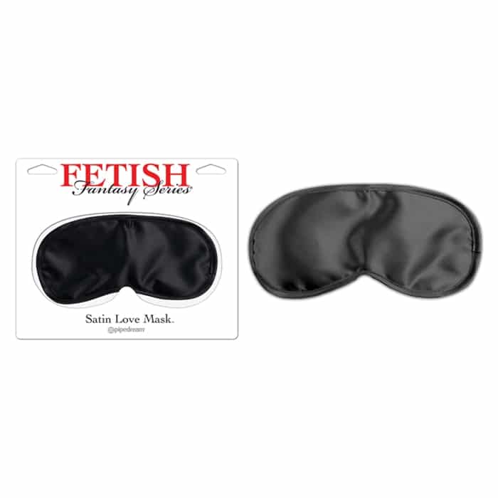 FF SATIN LOVE MASK NOIR