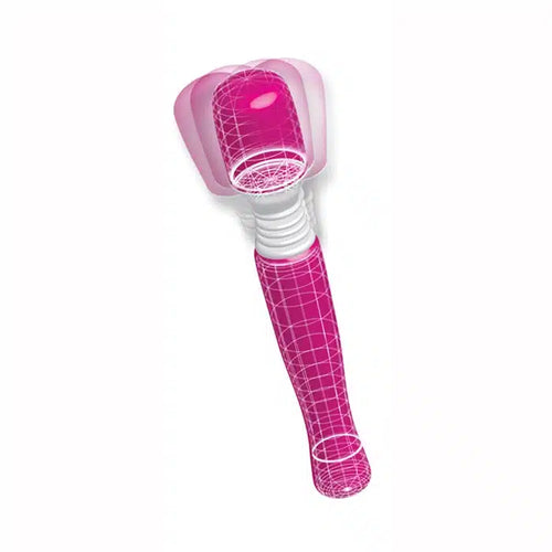 MINI WANACHI WATERPROOF MASSAGER 8'' PINK image 3