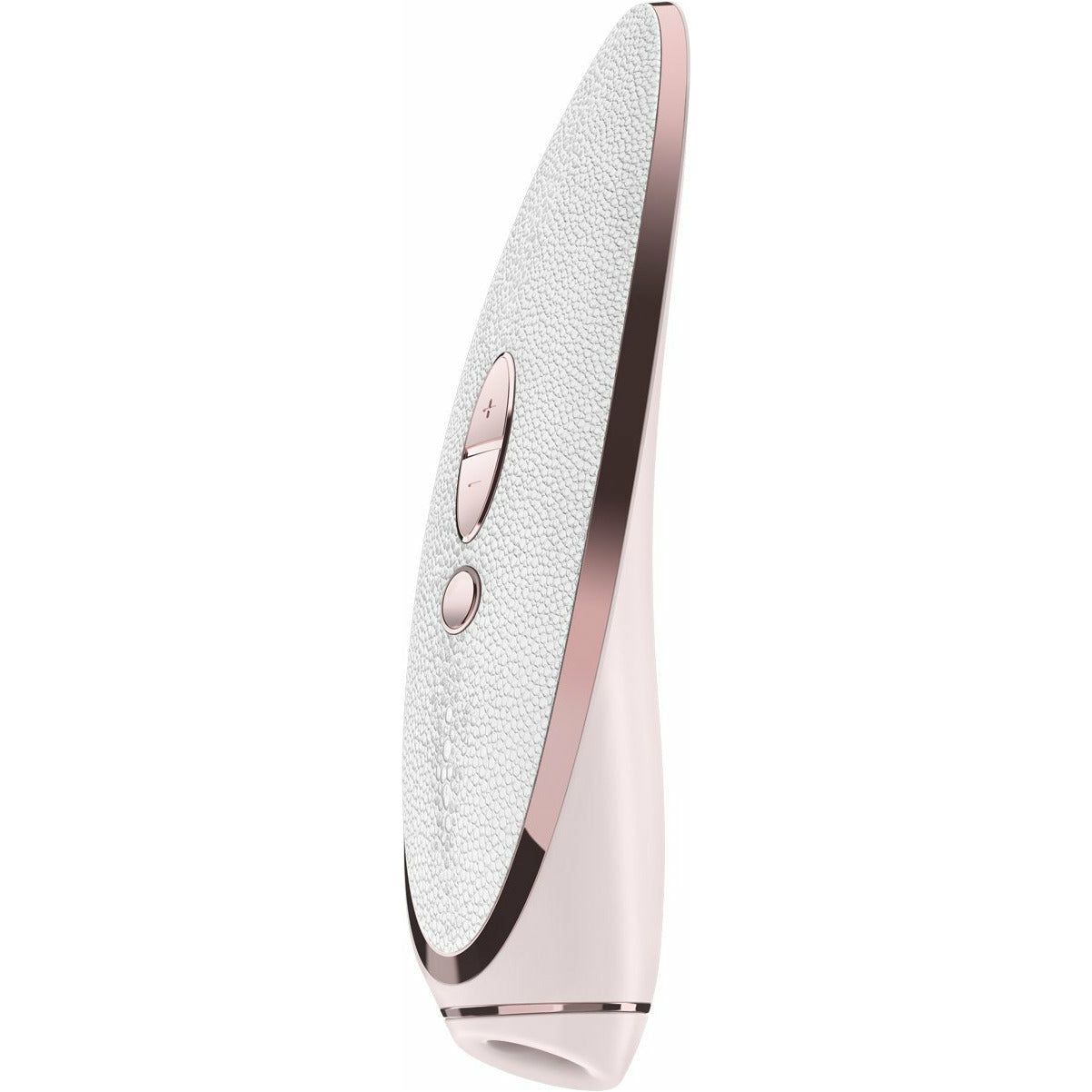 Satisfyer Prêt-à-porter – Vibrateur d'impulsions d'air clitoris – White &amp; Rose-Gold image 0