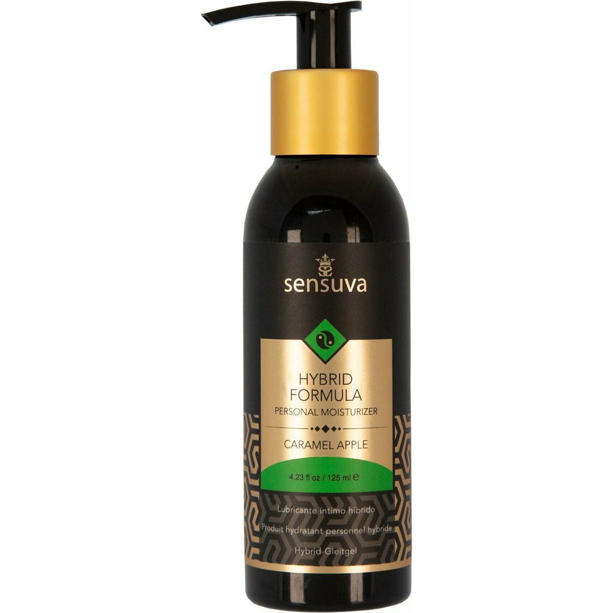 Formule hybride Sensuva – lubrifiant personnel - aromatisé - 4,2 oz-caramel pomme image 0